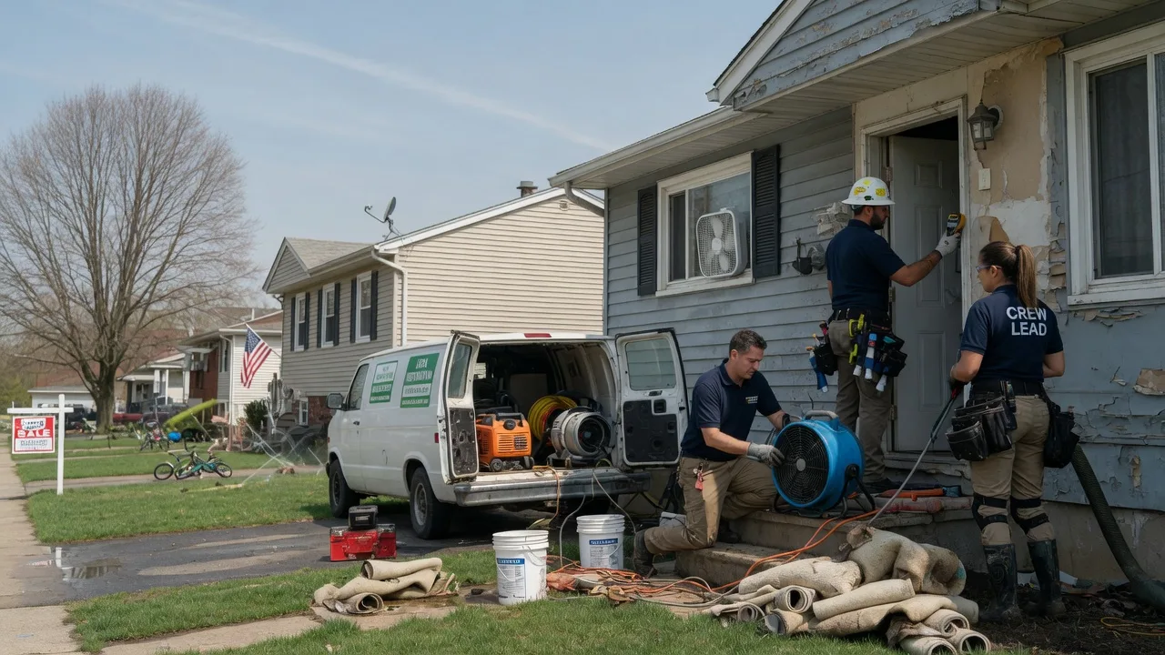 Flood Cleanup in Sandy Lake, PA near me